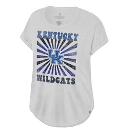 Colosseum Athletics TEE, SS, LADIES, BAND DOLMAN, WHT, UK