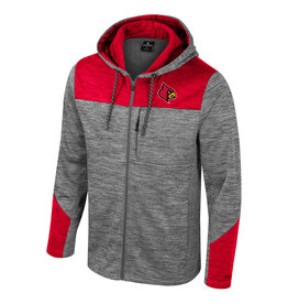 Colosseum Athletics HOODY, FZ, DOZER FLEECE, GREY, UL
