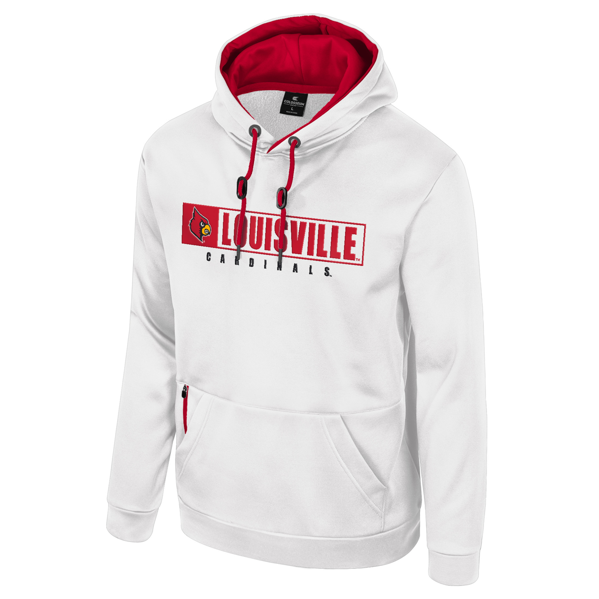 HOODY, MAINFRAME,WHITE, UL - JD Becker's UK & UofL Superstore