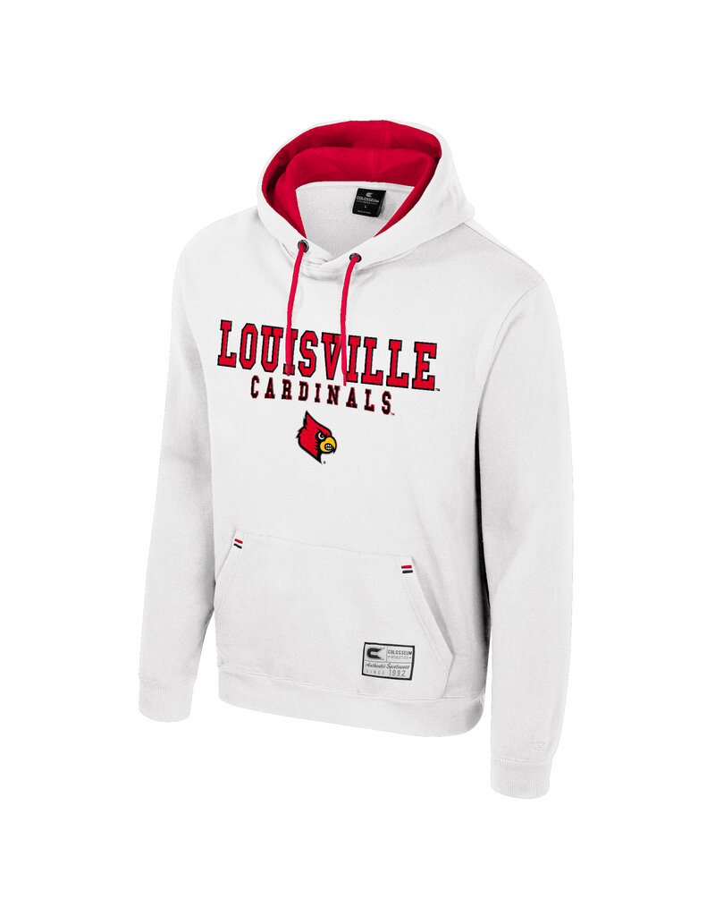 Colosseum Athletics HOODY, ZION TEAM FLEECE, WHITE, UL
