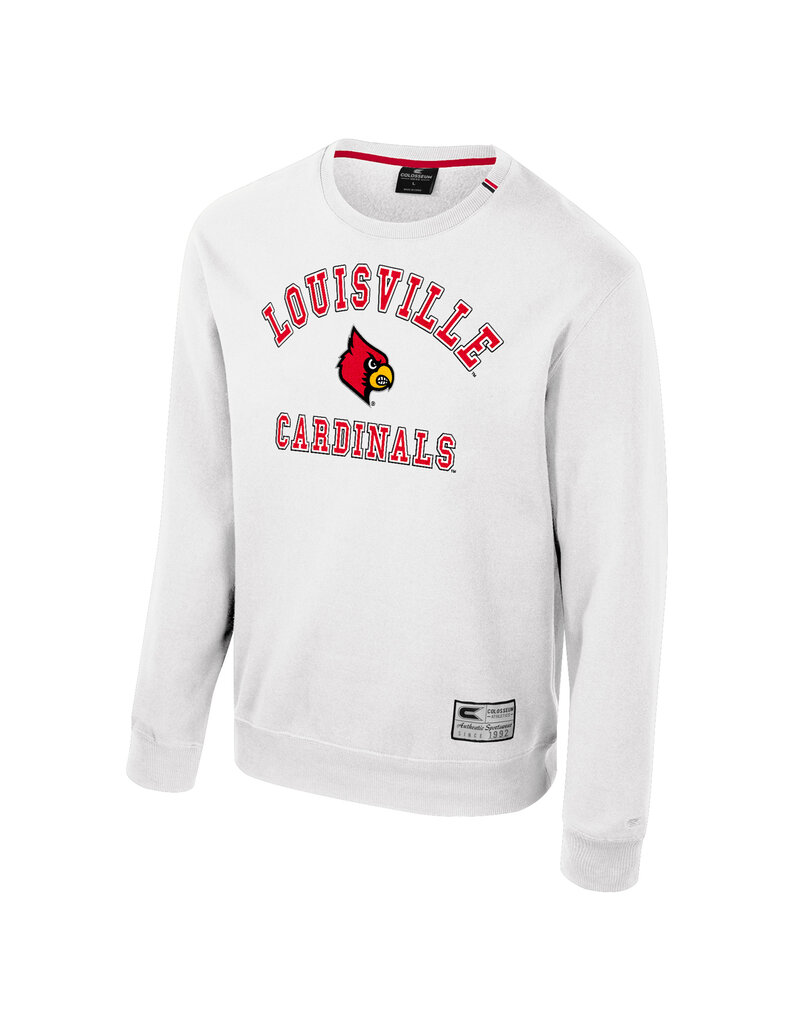 Colosseum Athletics CREW, ZION TEAM FLEECE, WHITE, UL