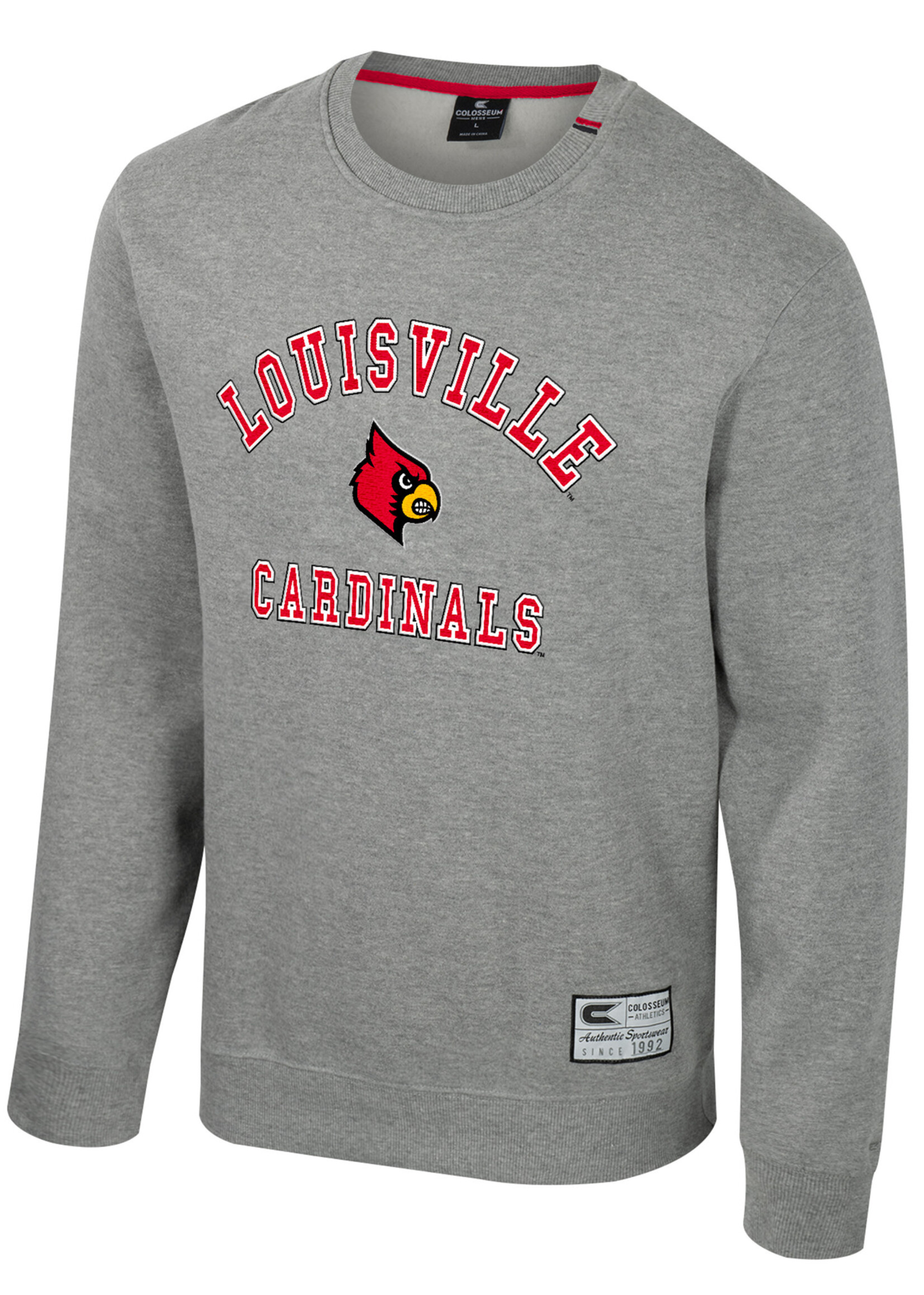 Colosseum Athletics CREW, ZION TEAM FLEECE, GRAY, UL