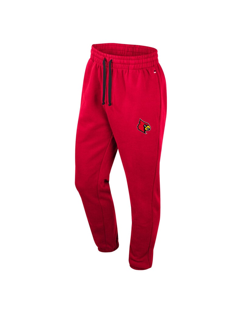 Colosseum Athletics PANT, ZION FLEECE, RED, UL