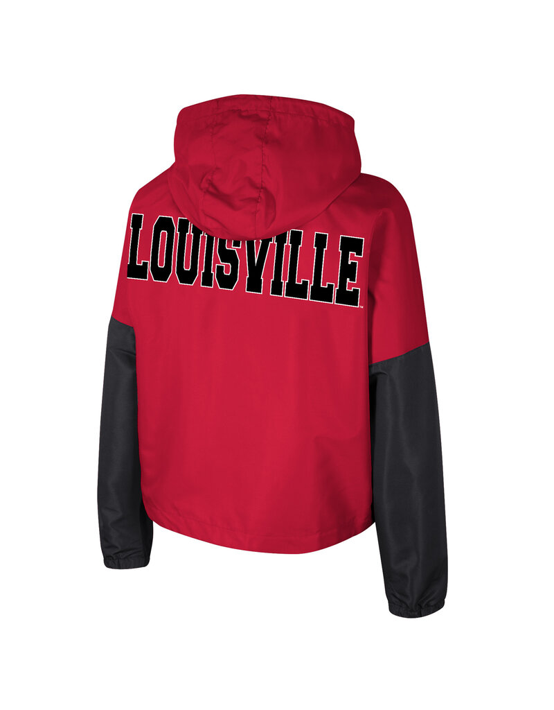 Colosseum Athletics JACKET, LADIES, FZ, RAFI, RED/BLK, UL