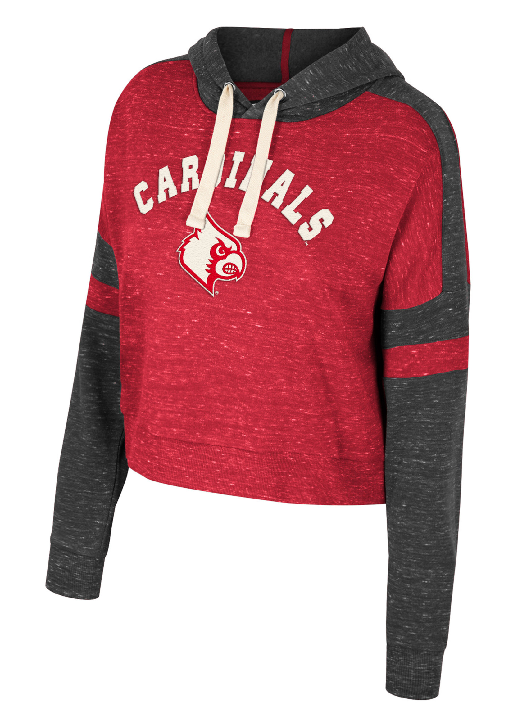 Colosseum Athletics HOODY, LADIES, LOST SPECKLE, RED, UL