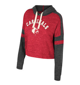 Colosseum Athletics HOODY, LADIES, LOST SPECKLE, RED, UL