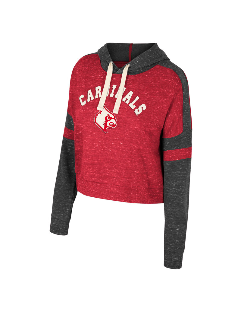 Colosseum Athletics HOODY, LADIES, LOST SPECKLE, RED, UL