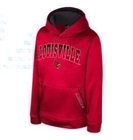 Colosseum Athletics HOODY, YOUTH, YARMADA, RED/BLK, UL
