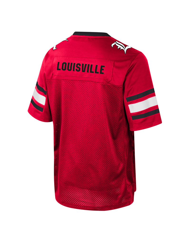 Colosseum Athletics JERSEY, YOUTH, FB, FIELD TIME, RED, UL