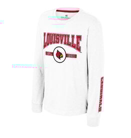Colosseum Athletics TEE, YOUTH, LS, STARFIGHTER, WHITE, UL