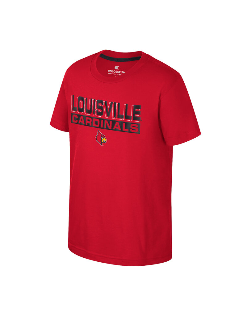 Colosseum Athletics TEE, YOUTH, SS, KRIL, RED, UL