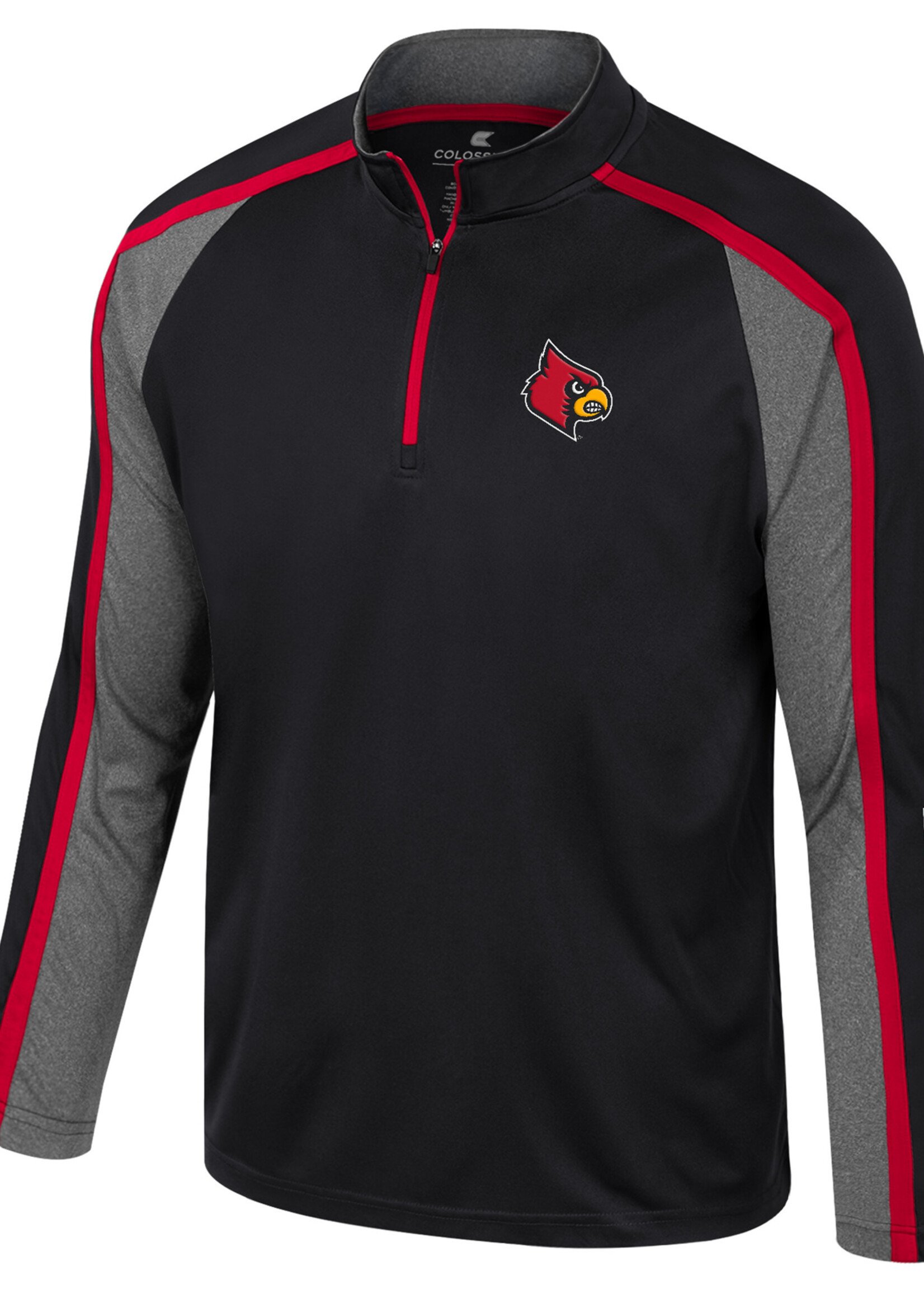 Colosseum Athletics PULLOVER,  1/4 ZIP, ONLINE, BLACK, UL