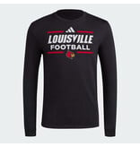 Adidas Sports Licensed TEE, LS, ADIDAS, FOOTBALL, 24, BLK, UL