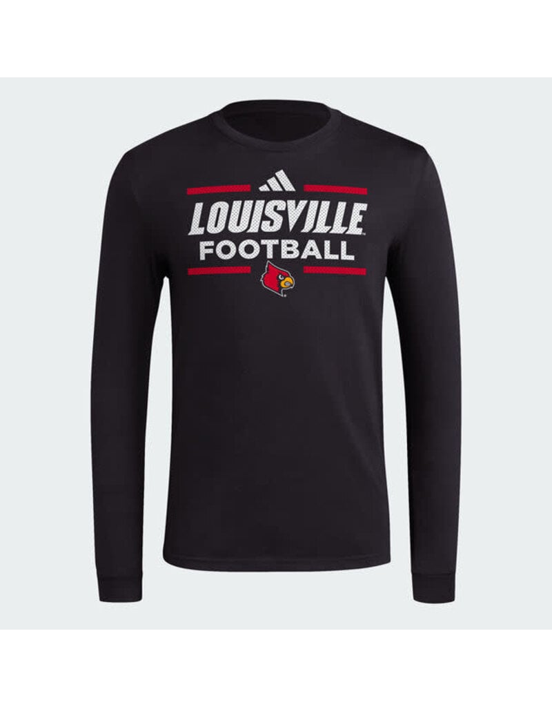 Adidas Sports Licensed TEE, LS, ADIDAS, FOOTBALL, 24, BLK, UL