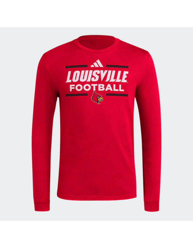Adidas Sports Licensed TEE, LS, ADIDAS, FOOTBALL, 24, RED, UL