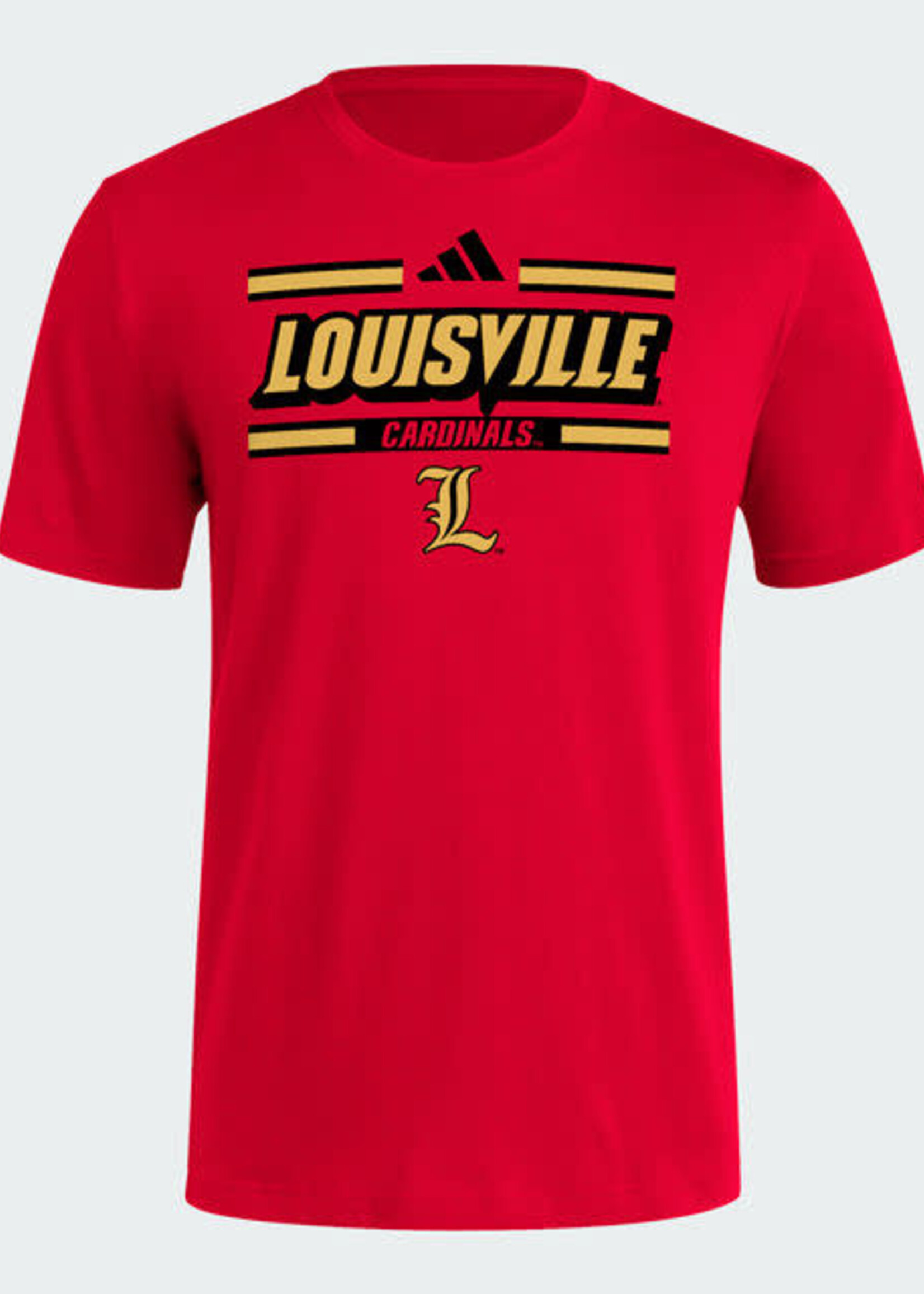 Adidas Sports Licensed TEE, SS, ADIDAS, EDITION, RED/GOLD, UL