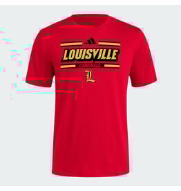 Adidas Sports Licensed TEE, SS, ADIDAS, EDITION, RED/GOLD, UL