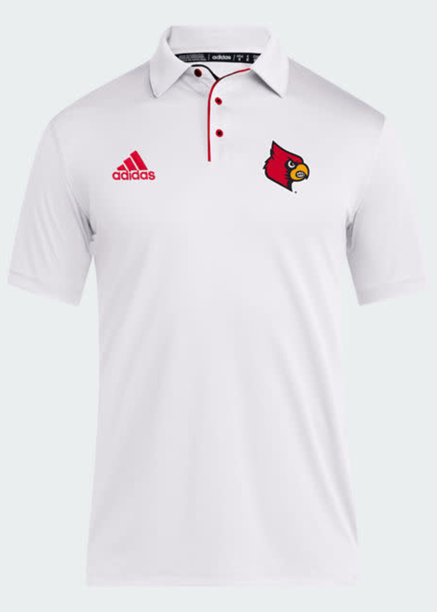 Adidas Sports Licensed POLO, ADIDAS, COACH, 24, WHITE, UL