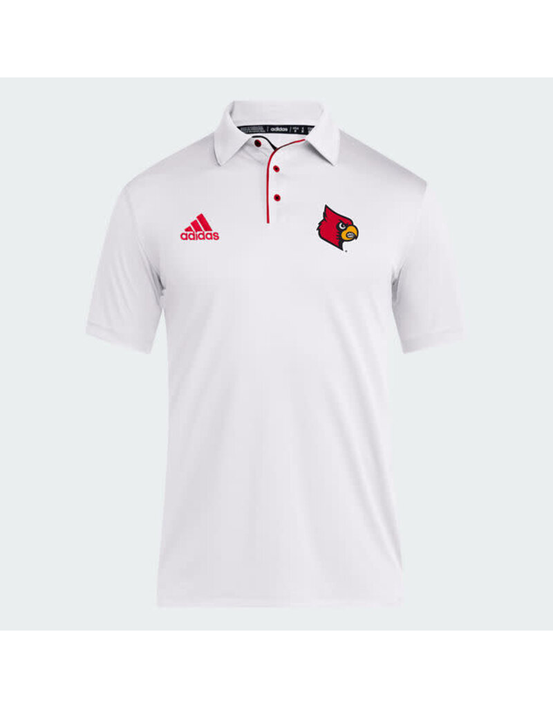 Adidas Sports Licensed POLO, ADIDAS, COACH, 24, WHITE, UL
