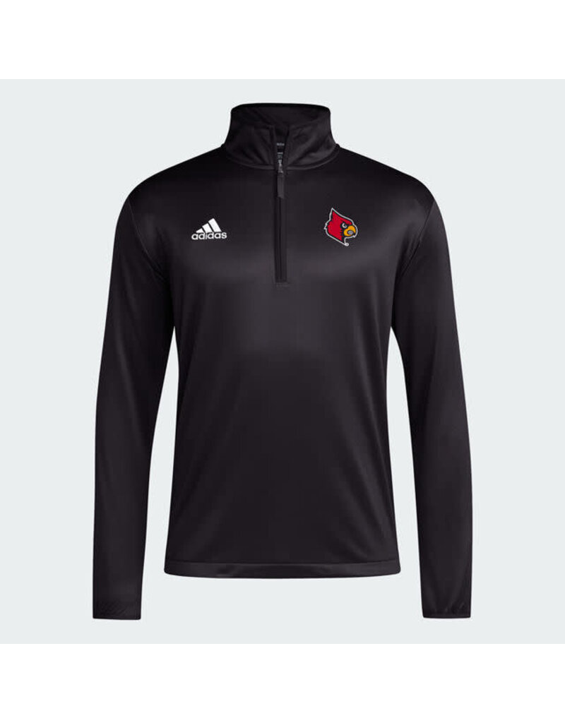 PULLOVER ADIDAS 1 4 ZIP KNIT BLK UL