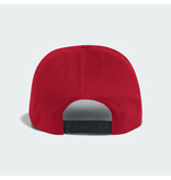 Adidas Sports Licensed HAT, ADIDAS, FLAT BRIM SNAP 21, RED, UL