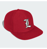 Adidas Sports Licensed HAT, ADIDAS, FLAT BRIM SNAP 21, RED, UL