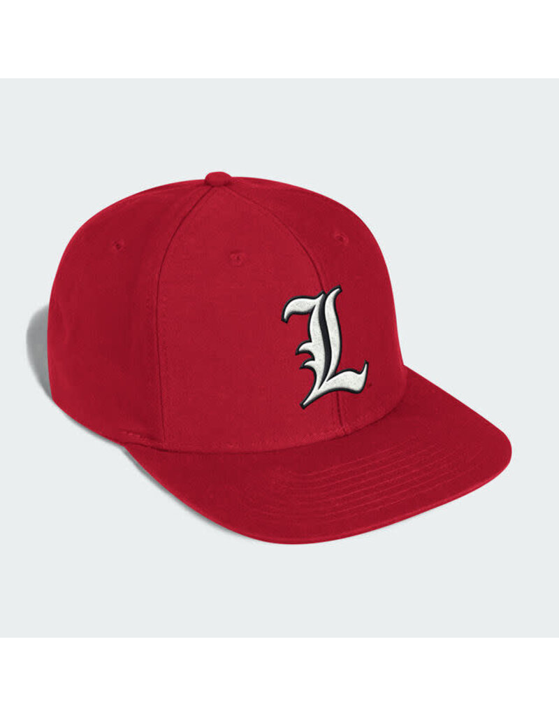 Adidas Sports Licensed HAT, ADIDAS, FLAT BRIM SNAP 21, RED, UL