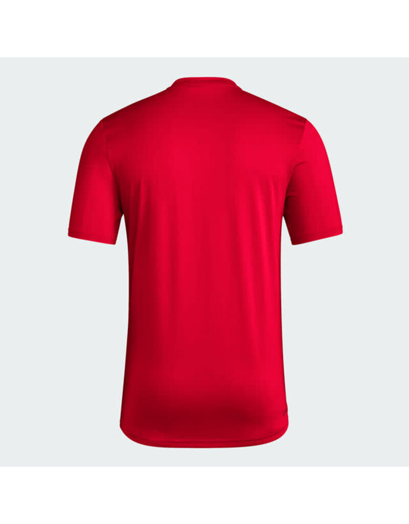 Adidas Sports Licensed TEE, SS, ADIDAS, FOOTBALL, 24, RED, UL