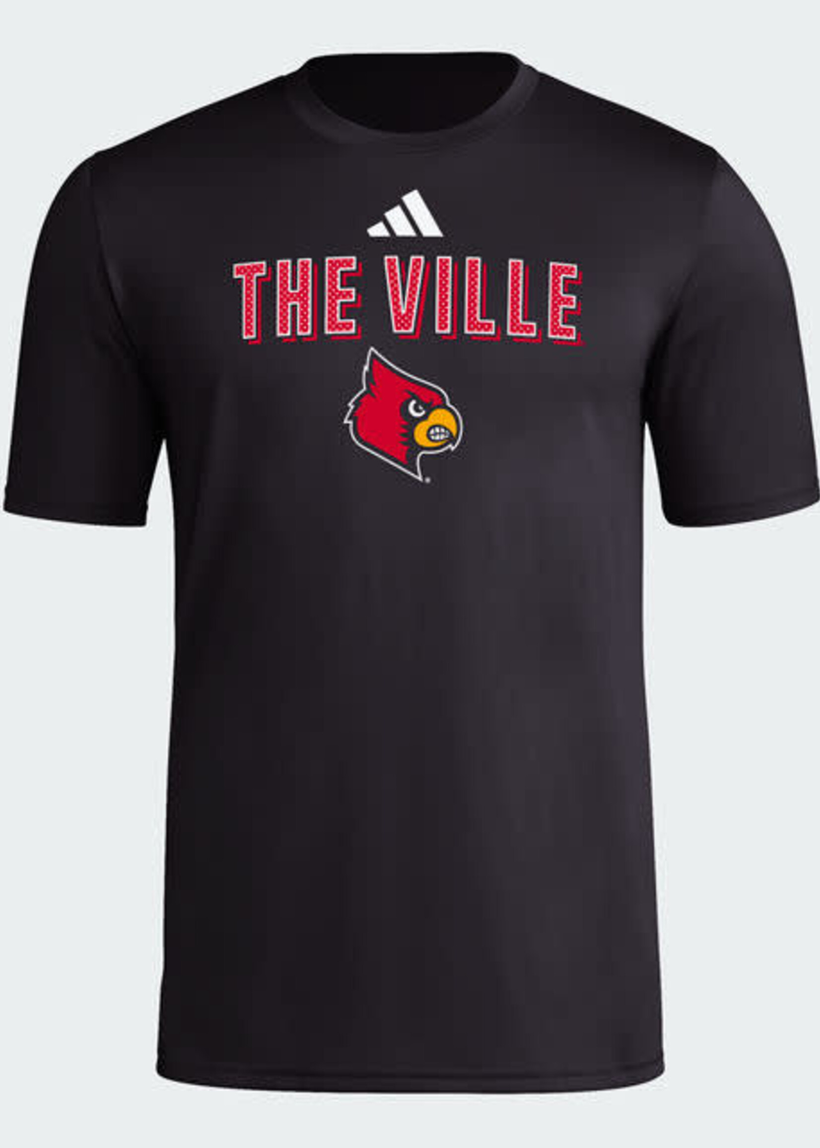 Adidas Sports Licensed TEE, SS, ADIDAS, THE VILLE, BLK, UL