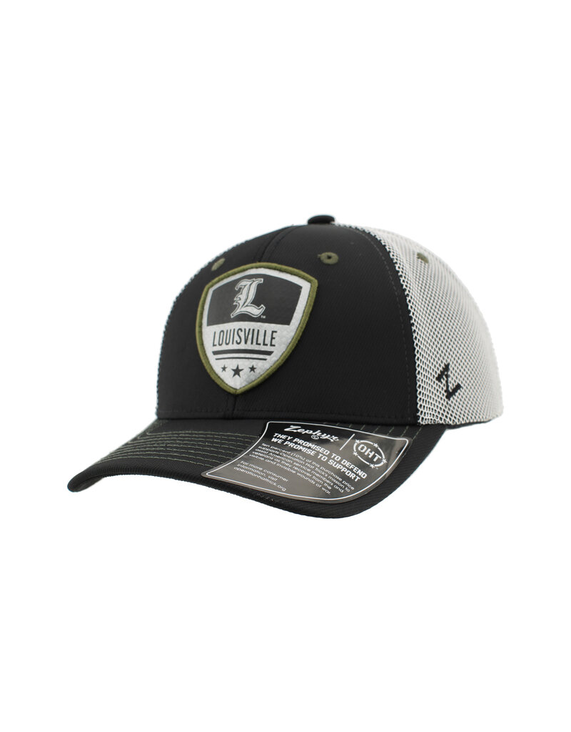 Zephyr Graf-X HAT, OHT, ADJ, REFLEX, BLK/SILVER, UL
