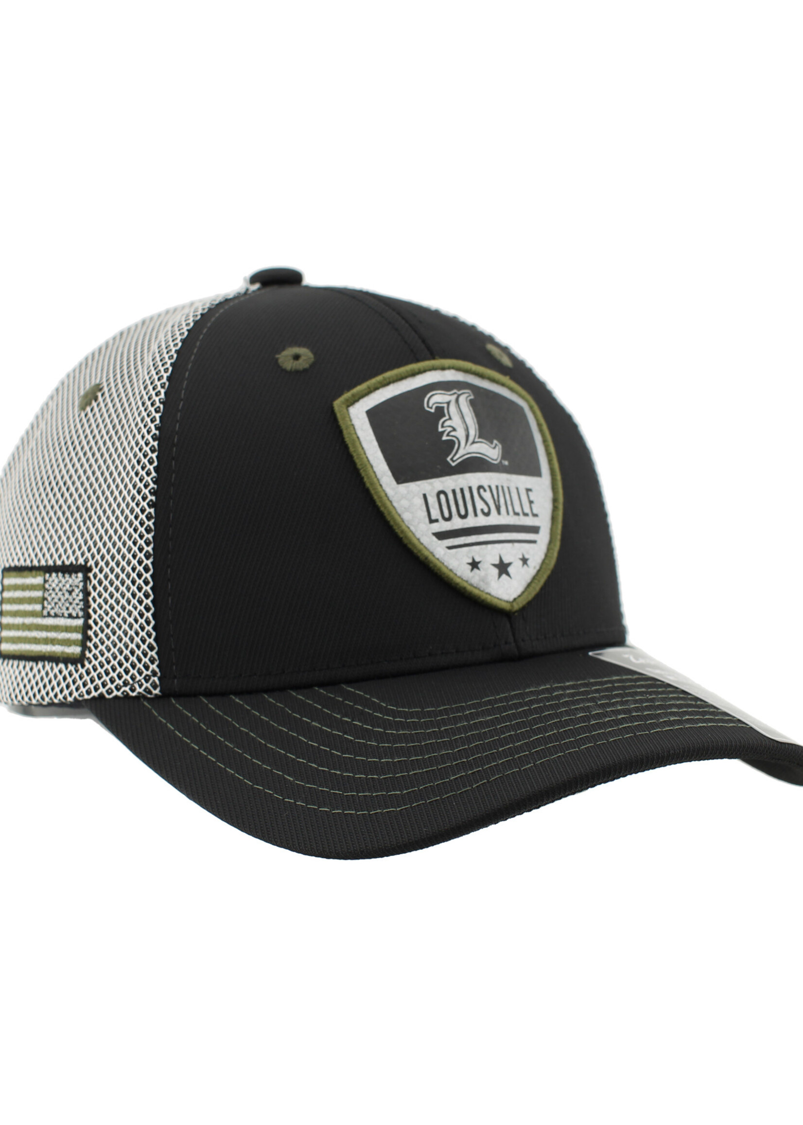 Zephyr Graf-X HAT, OHT, ADJ, REFLEX, BLK/SILVER, UL