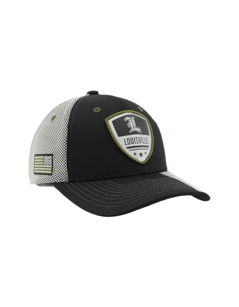 Zephyr Graf-X HAT, OHT, ADJ, REFLEX, BLK/SILVER, UL