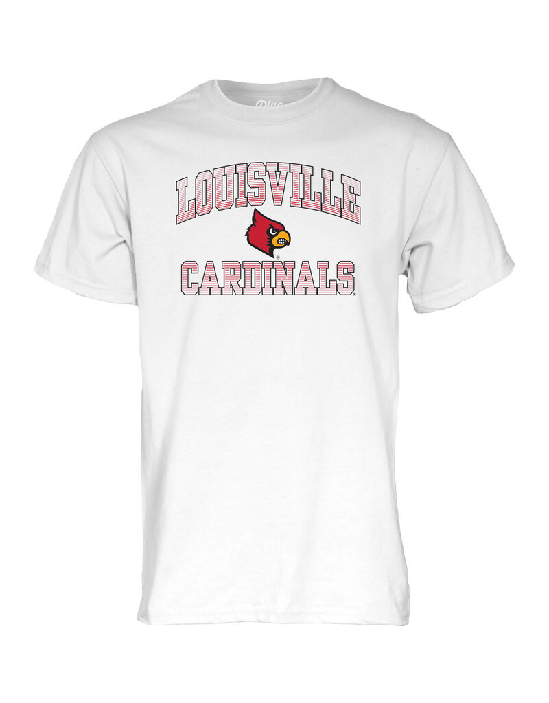 BLUE 84 TEE, SS, LIGHTSHOW, WHITE, UL