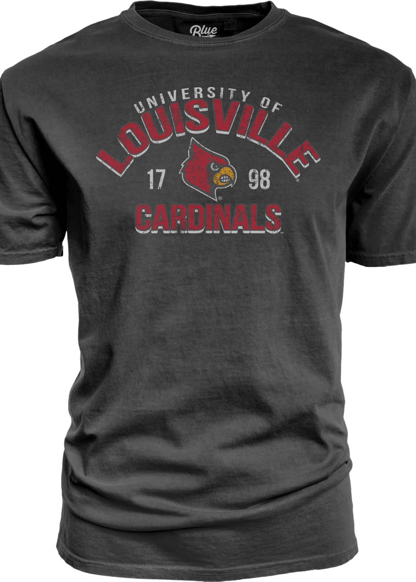 BLUE 84 TEE, SS, KICKING IT, PUSH ASIDE SOFT, COAL, UL