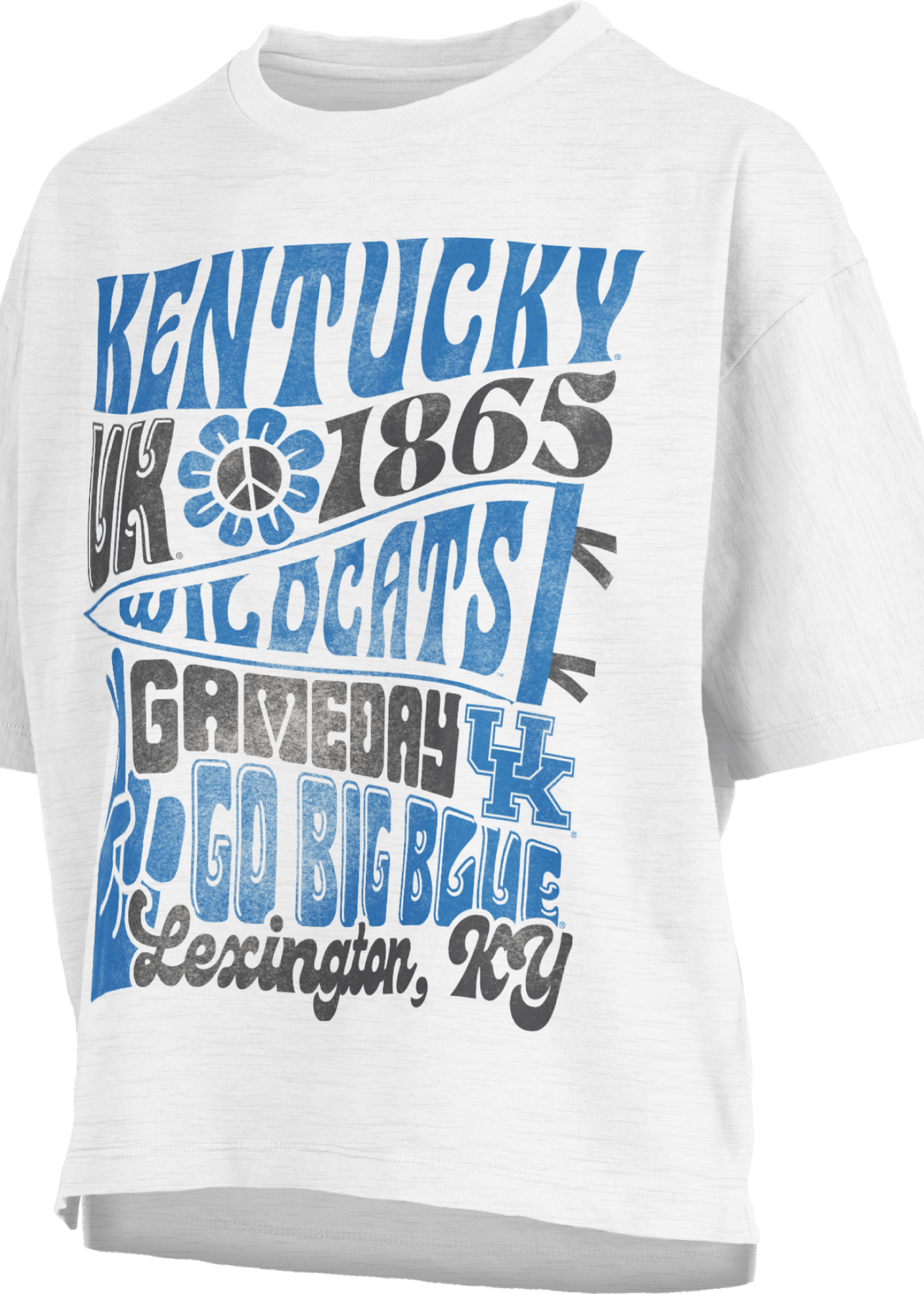 Pressbox TEE, LADIES, SS, MOTLEY, WHITE, UK