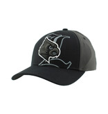 Zephyr Graf-X HAT, FLEX FIT, SIDESWIPE, BLK/CHAR, UL