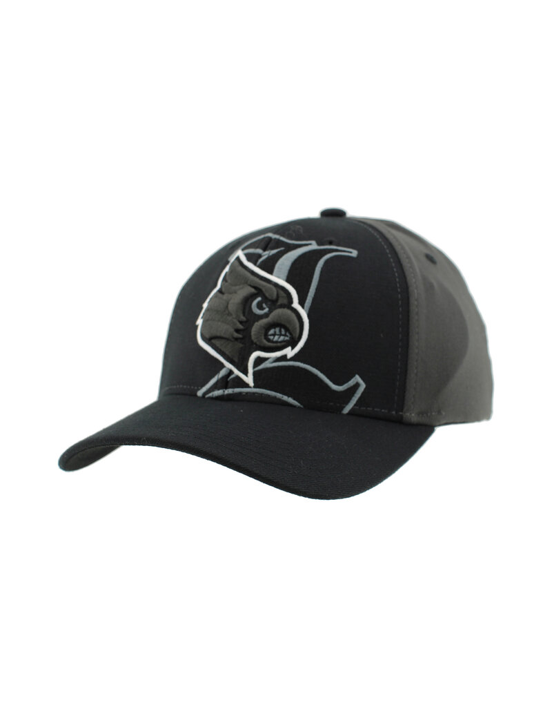 Zephyr Graf-X HAT, FLEX FIT, SIDESWIPE, BLK/CHAR, UL