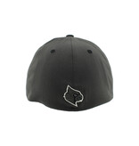 Zephyr Graf-X HAT, FLEX FIT, SIDESWIPE, BLK/CHAR, UL