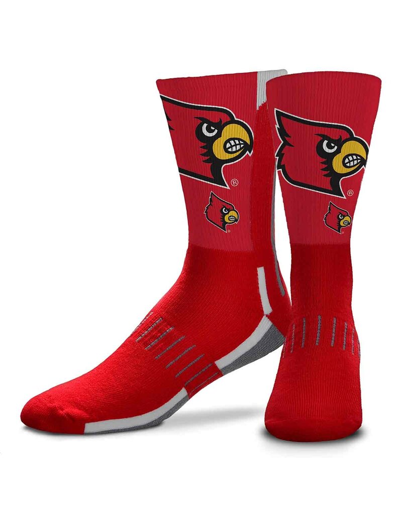 Bare Feet SOCKS, PHENOM CURVE, RED, UL