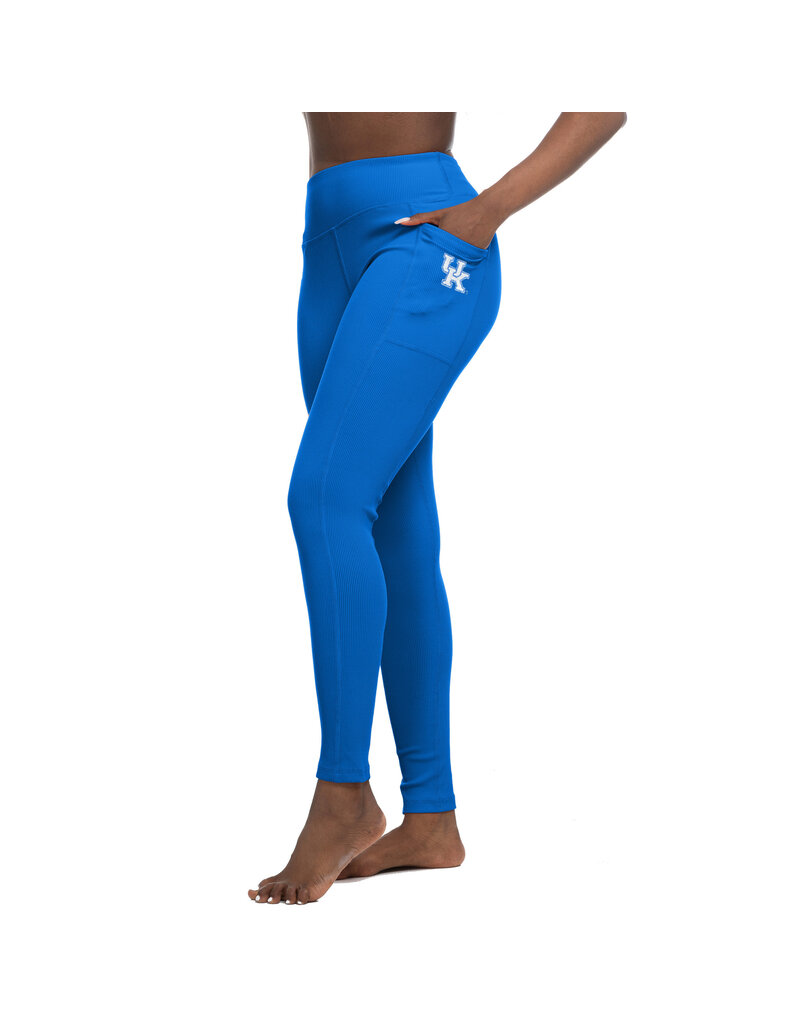 LEGGINGS, LADIES, RIB POCKET, ROYAL, UK
