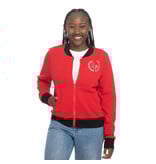 JACKET, LADIES, BOMBER, RED, UL