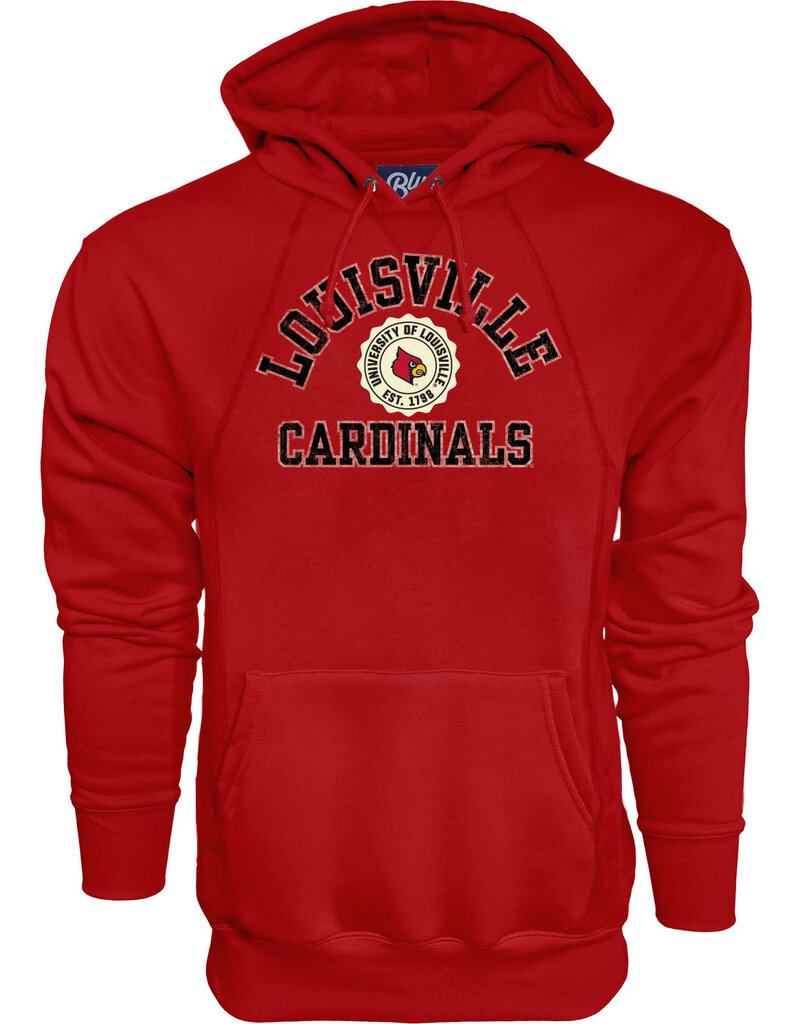 BLUE 84 HOODY, TOUGH LUCK, RED ,UL