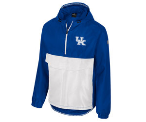 PULLOVER, 1/2 ZIP ANORAK, RELOADED, ROYAL, UK - JD Becker's UK