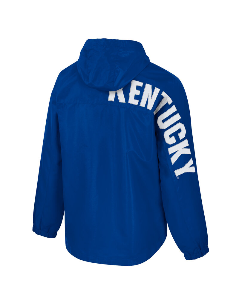 Colosseum Athletics PULLOVER, 1/2 ZIP ANORAK, ROYAL, UK