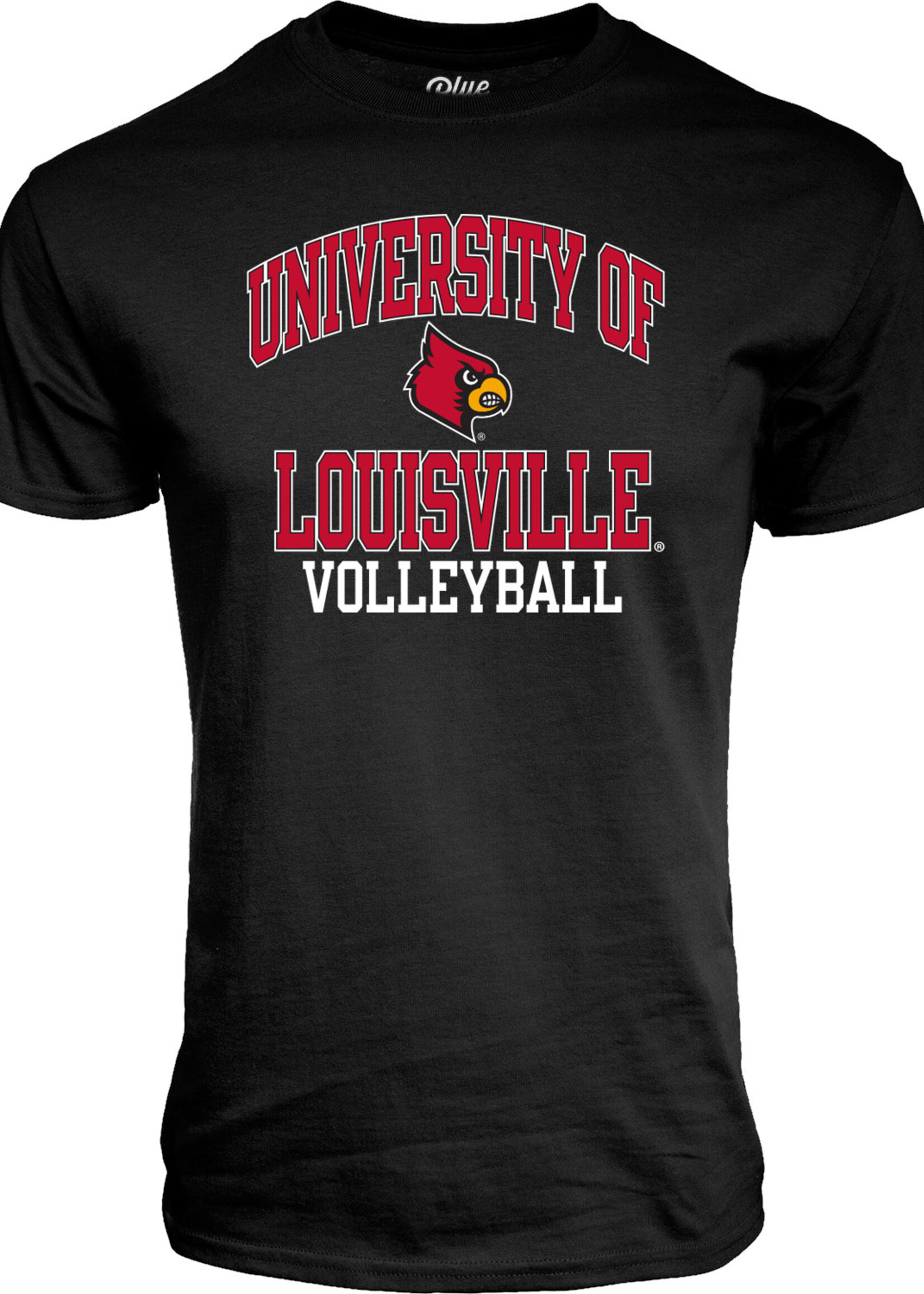 BLUE 84 TEE, SS, ORTHODOX, VOLLEYBALL, BLACK, UL