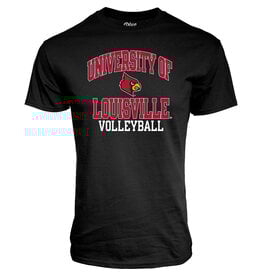 BLUE 84 TEE, SS, ORTHODOX, VOLLEYBALL, BLACK, UL