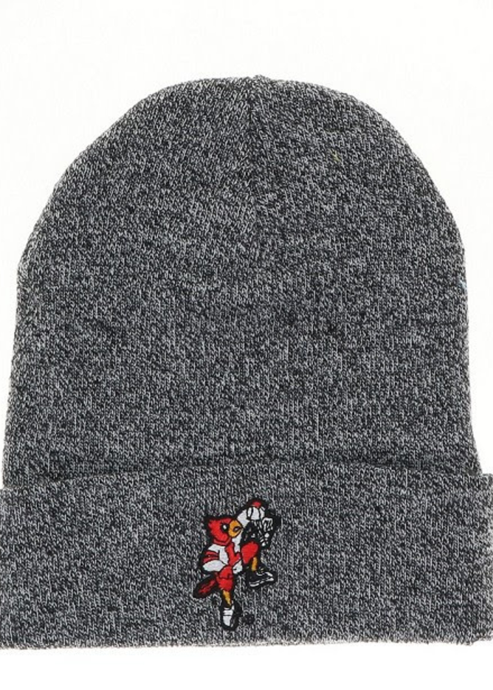 KNIT, DUNKING BIRD, MARLED, BLK, UL