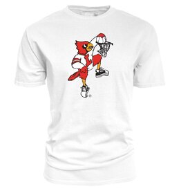 BLUE 84 TEE, SS, DUNKING BIRD, WHITE, UL