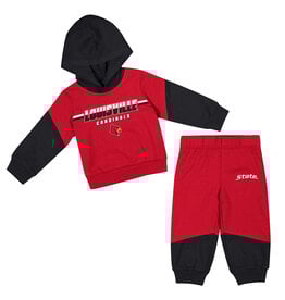 Colosseum Athletics SET, INFANT, HOODIE, EMPEROR, RED, UL