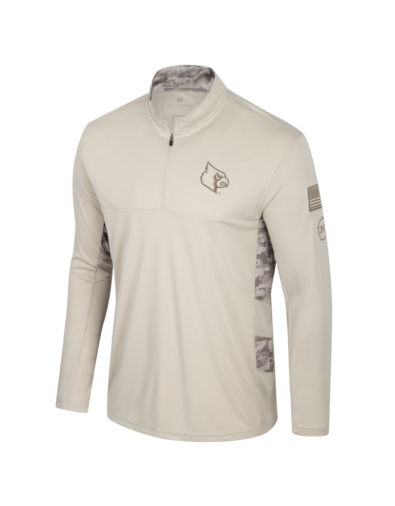 Colosseum Athletics PULLOVER, OHT, 1/4 ZIP, MOJAVE, UL